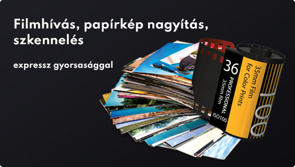 Filmhívás, papírkép nagyítás, szkennelés